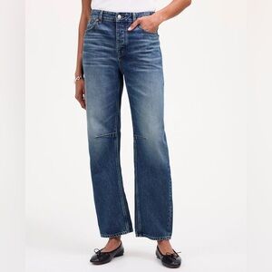 Madewell Women's Barrel Leg Jeans - Blue